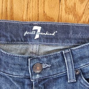 EUC 7 for all Mankind size 29 boot cut jeans